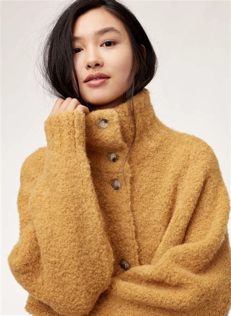 wilfred oversized alpaca cardigan|wilfred sweaters aritzia.